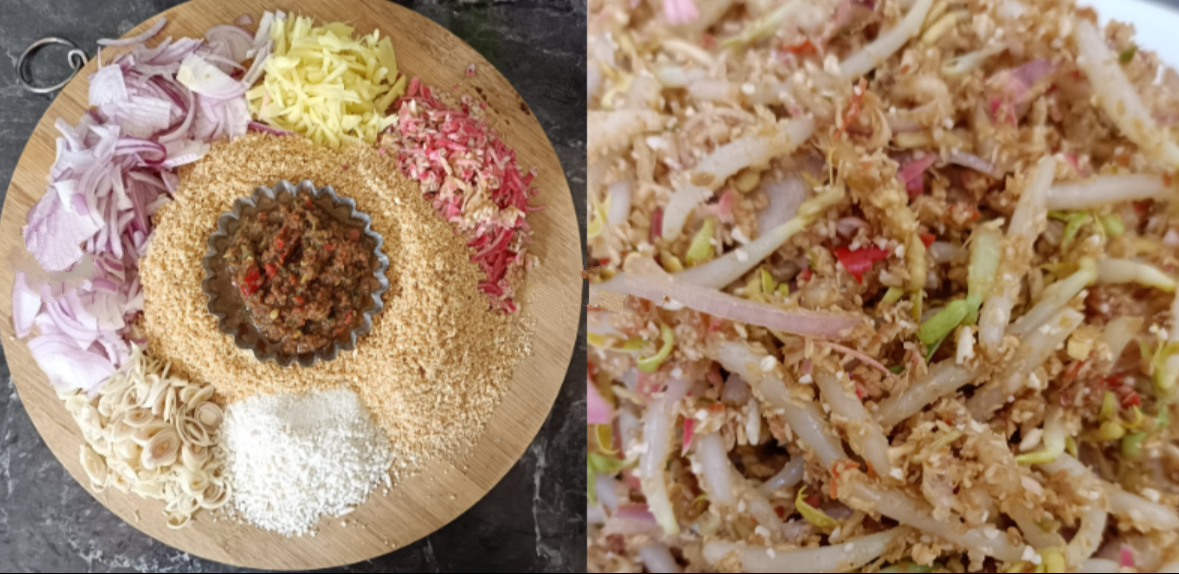 Macam Cara Orang Dulu Dulu Guna Resipi Ini-Kerabu Taugeh Air - Kartel